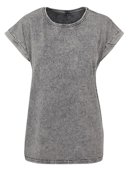 Weit geschnittenes Acid Washed T-Shirt für Damen