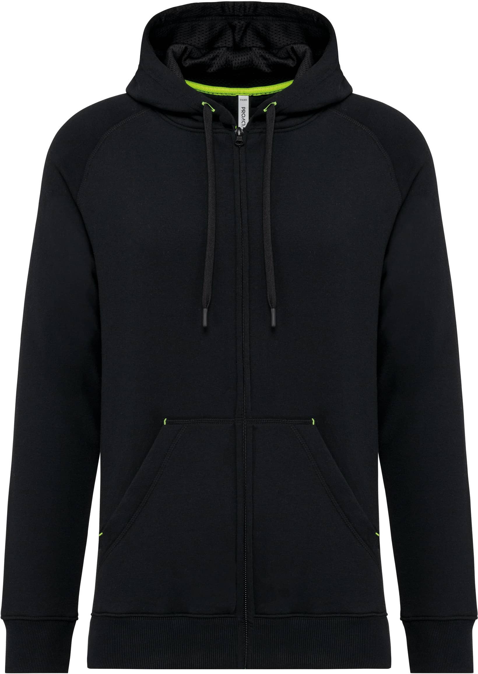 Unisex-Kapuzenjacke mit Zipper