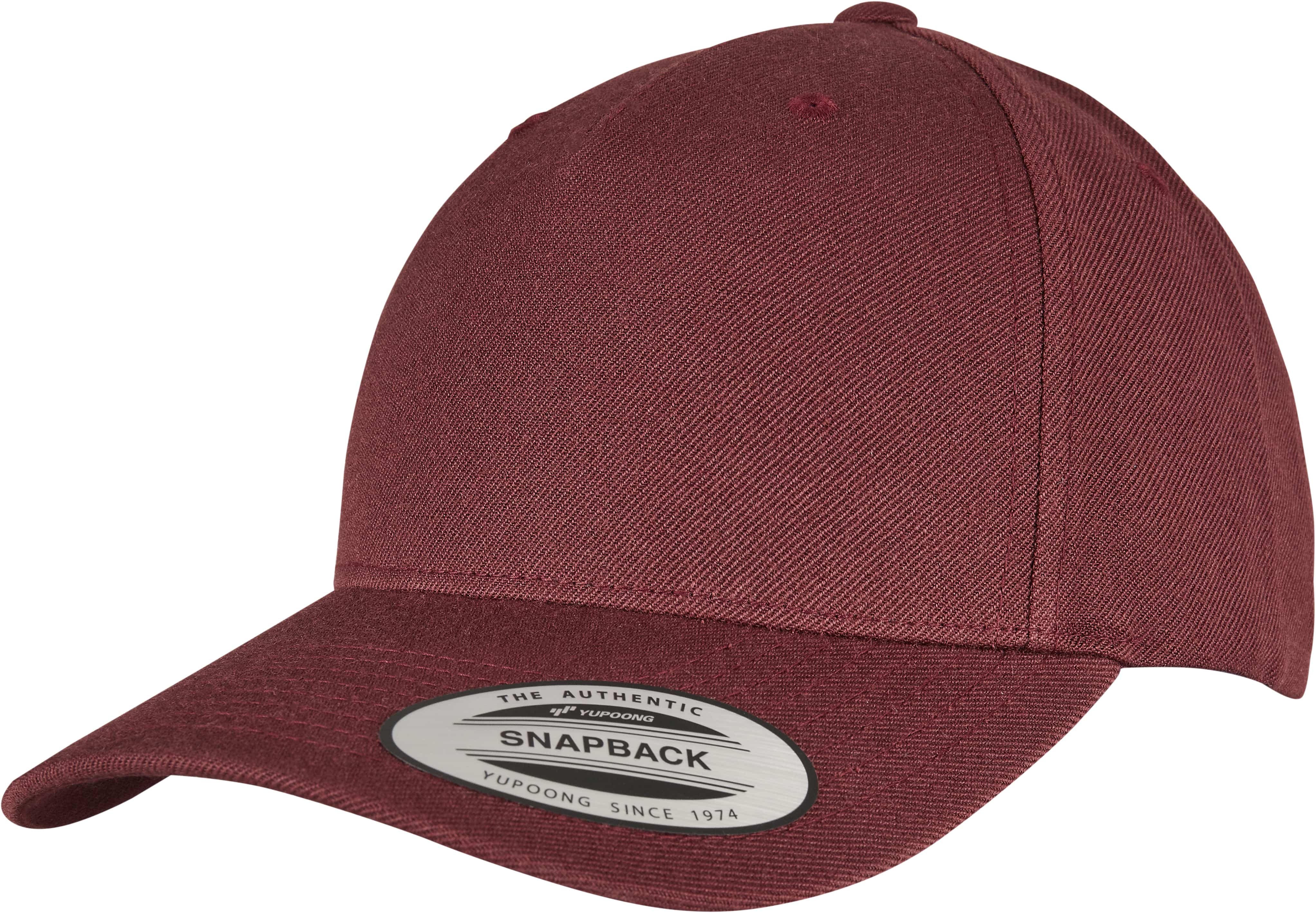 YP Classics 5-Panel Premium Curved Visor Snapback Cap