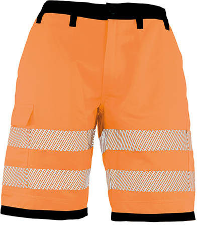 EOS Hi-Vis Workwear Shorts With Printing Areas