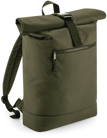 Recycled Roll-Top Backpack