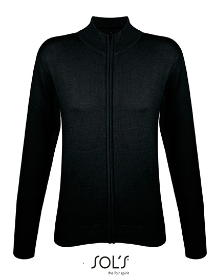 Women´s Zipped Knitted Cardigan Gordon