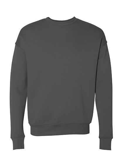 Unisex Fleece-Sweatshirt mit überschnittenen Schultern