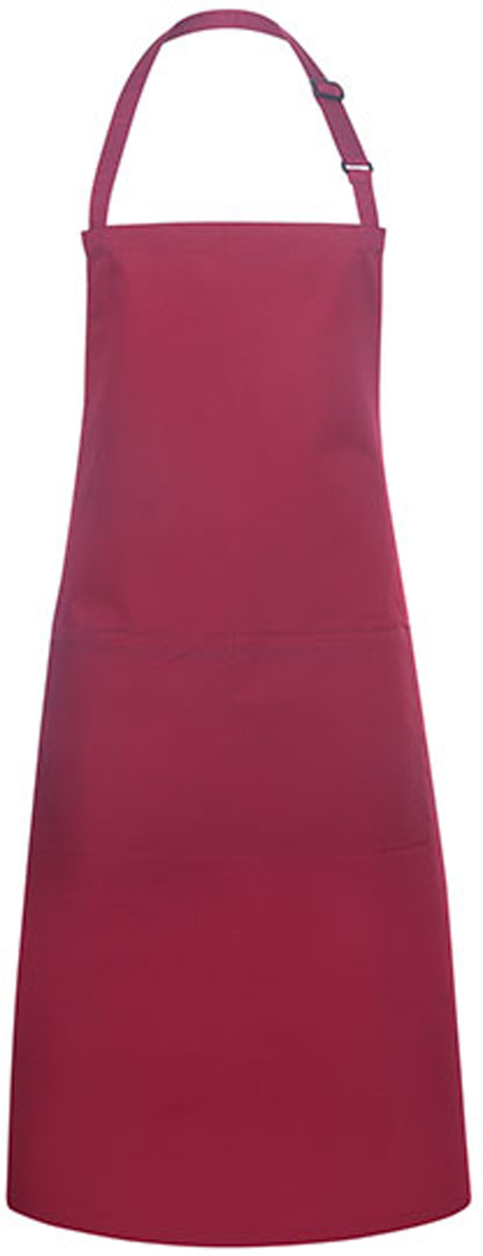 Basic-Latzschürze mit Tasche und Schnalle