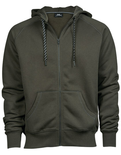 Flauschiger Fashion Herren-Zip-Hoodie