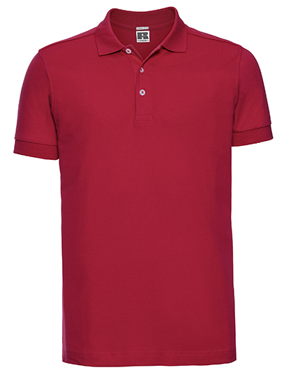 Men's Fitted Stretch Polo