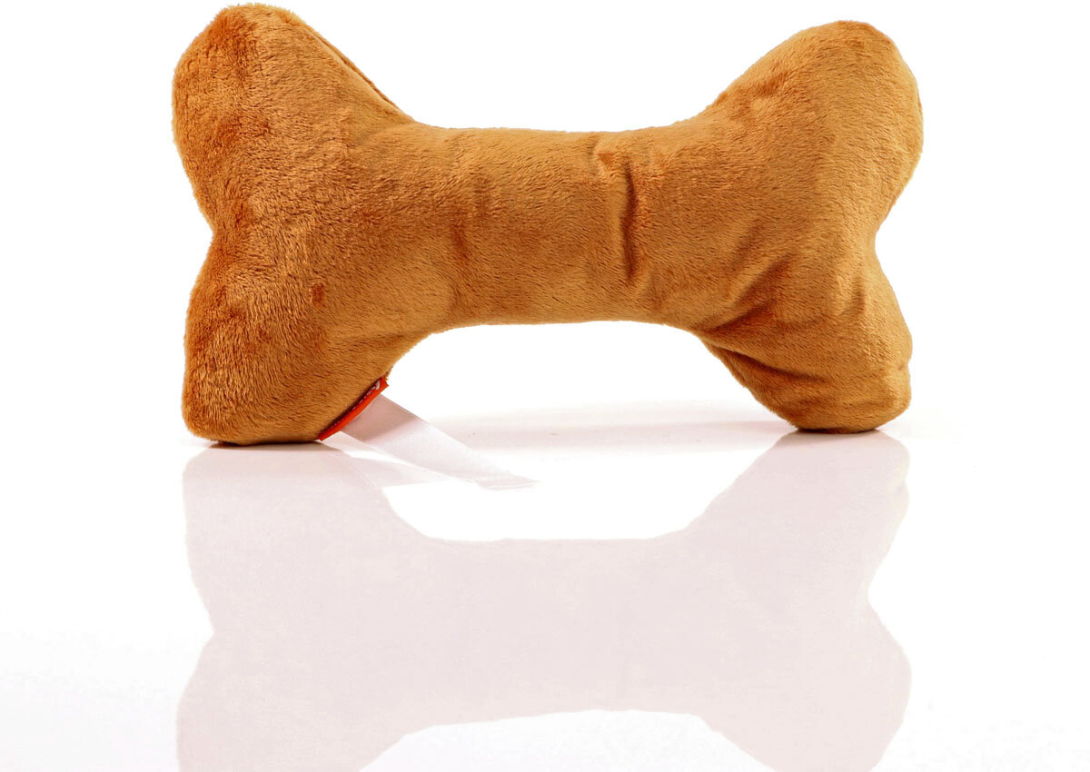 MiniFeet® Hundespielzeug Knochen mit Knisterfunktion