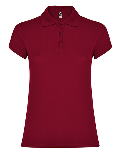 Damen-Poloshirt "Star" mit Seitenschlitzen