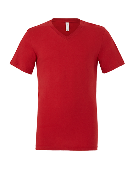 Slim Fit Unisex-Fashion-T-Shirt mit V-Neck