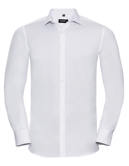 Men's Long Sleeve Fitted Ultimate Stretch Shirt