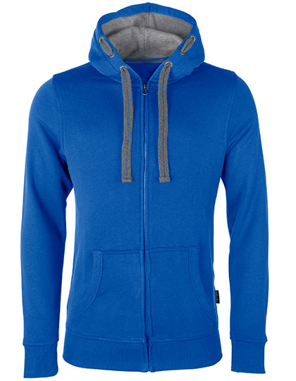 Weicher schmal geschnittener Herren-Zip-Hoodie