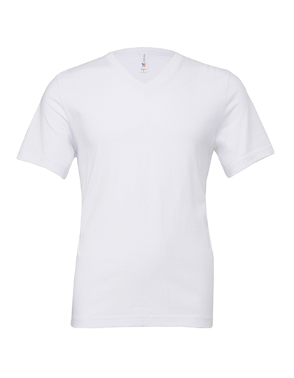 Slim Fit Unisex-Fashion-T-Shirt mit V-Neck
