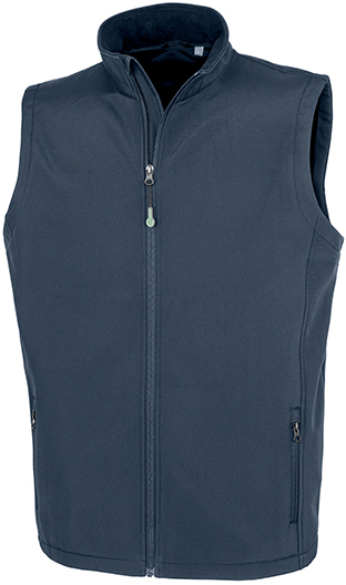 Men´s Recycled 2-Layer Printable Softshell Bodywarmer