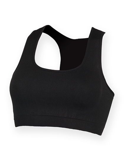 Eng anliegender Sport BH