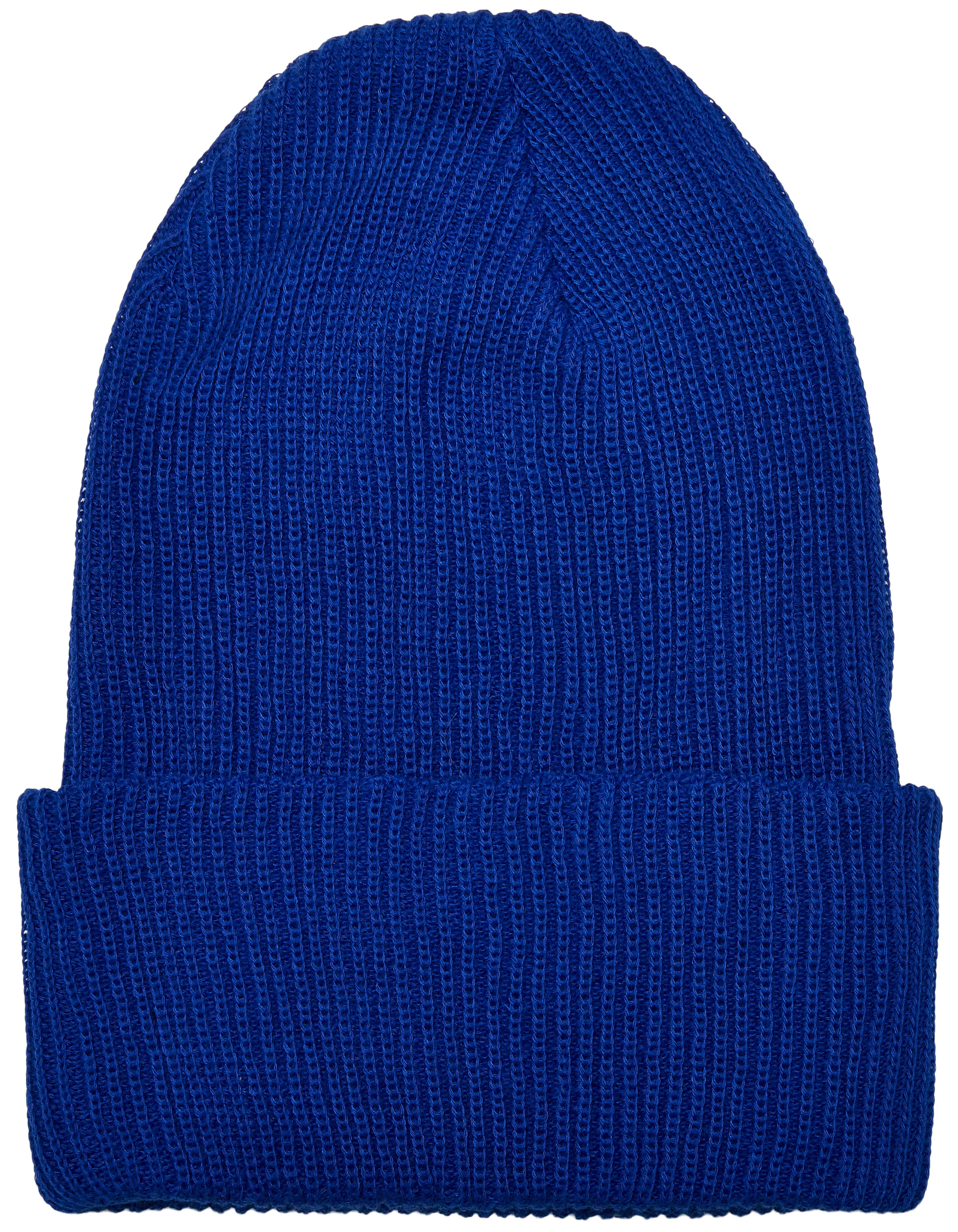 Recycled Yarn Ribbed Knit Beanie