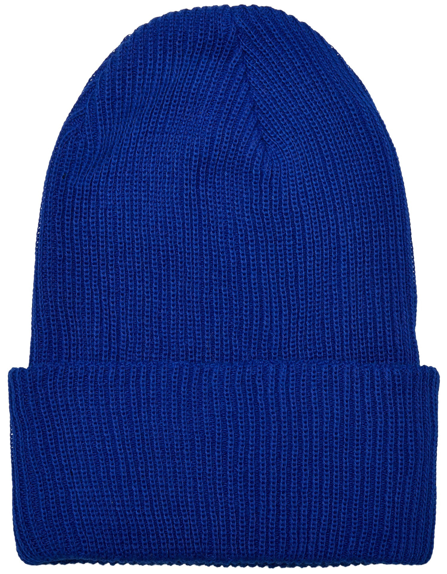Recycled Yarn Ribbed Knit Beanie