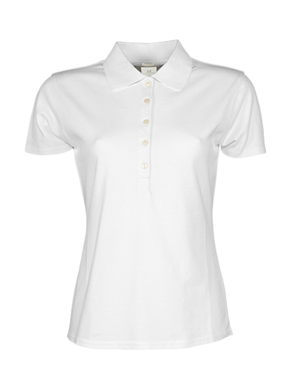 Elastisches Premium Damen-Poloshirt aus Bio-Baumwolle
