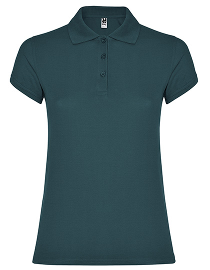 Damen-Poloshirt "Star" mit Seitenschlitzen