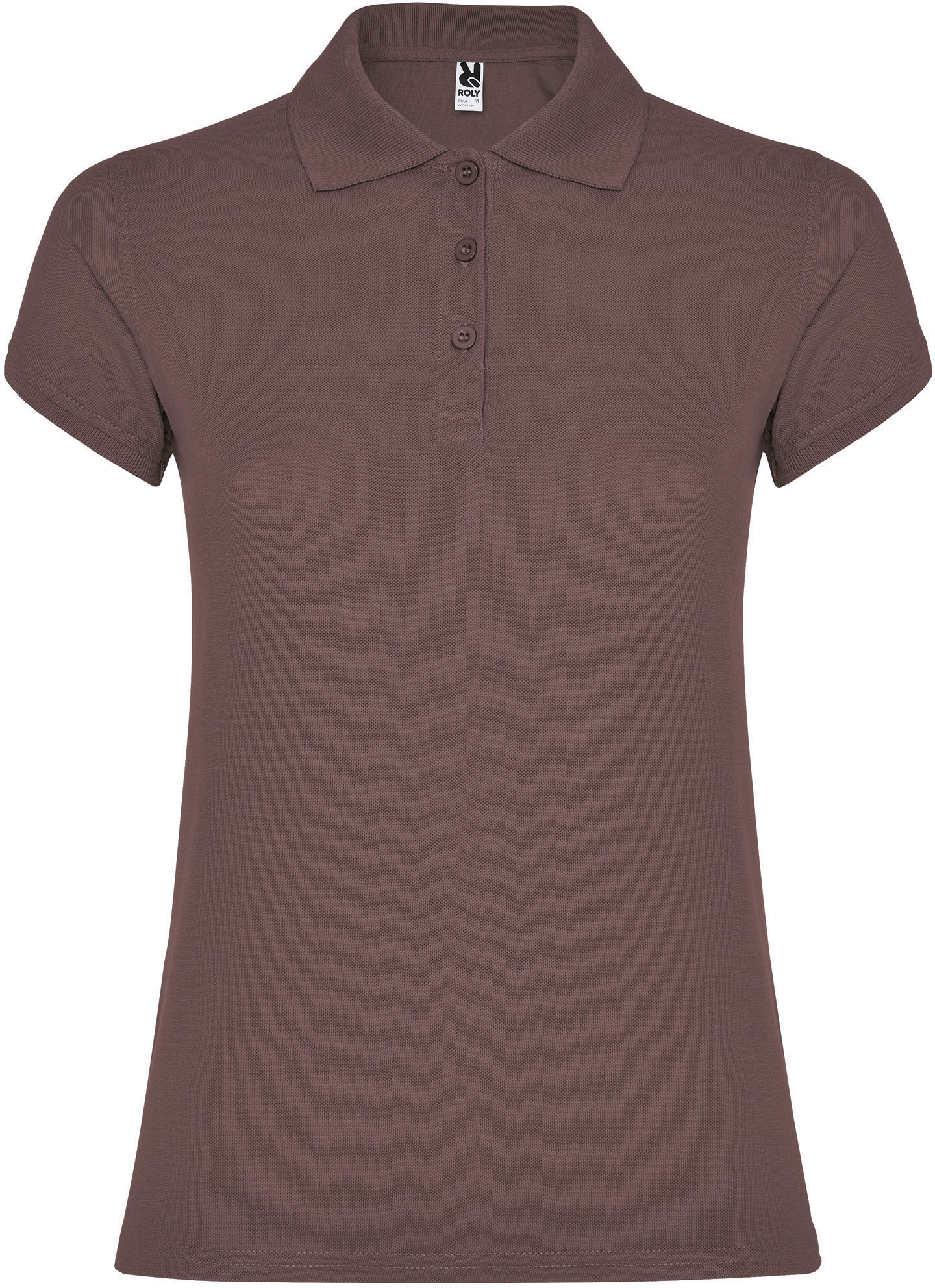 Damen-Poloshirt "Star" mit Seitenschlitzen