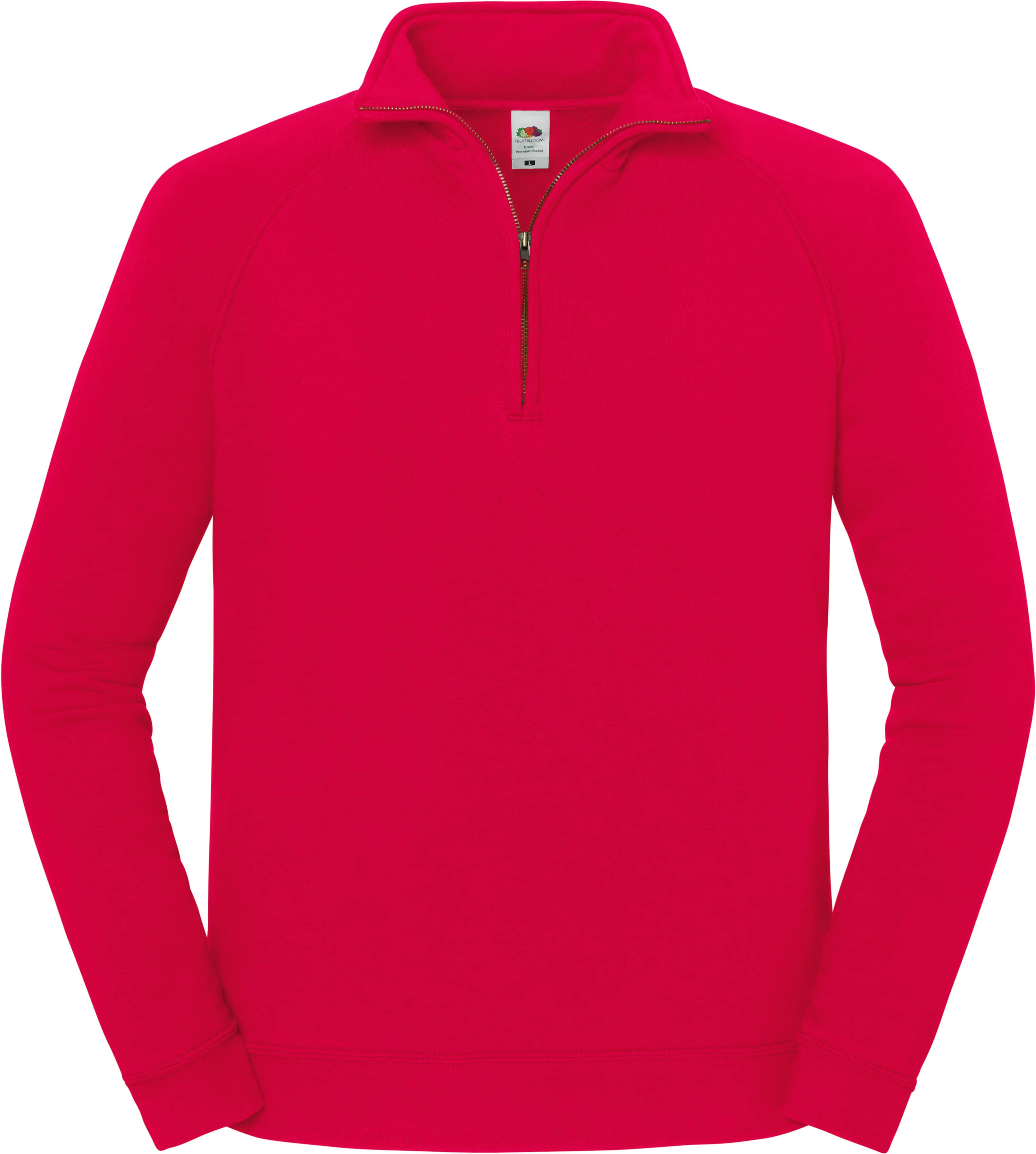 Iconic Premium Zip Neck Sweat