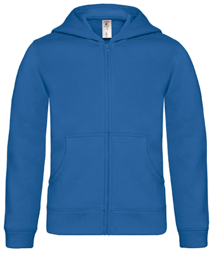 Kids´ Hooded Full Zip Sweat