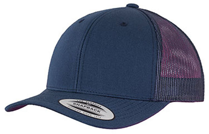 Retro Trucker-Cap mit Kunststoffverschluss