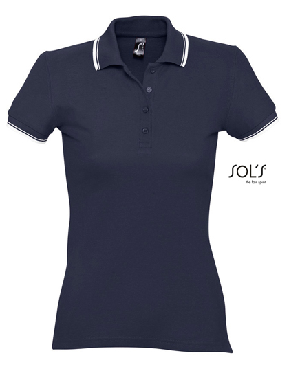 Damen-Poloshirt "Replay" mit Kontrastelementen