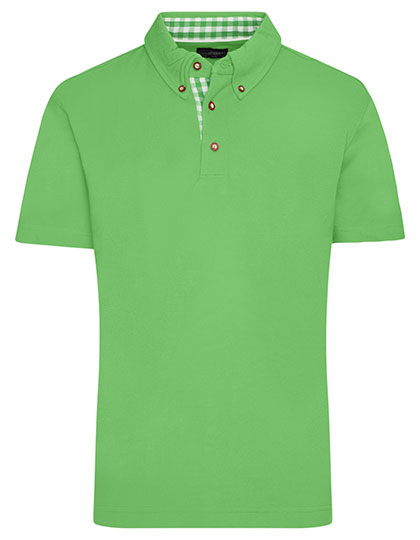 Klassisches Herren-Polo im Trachtenlook