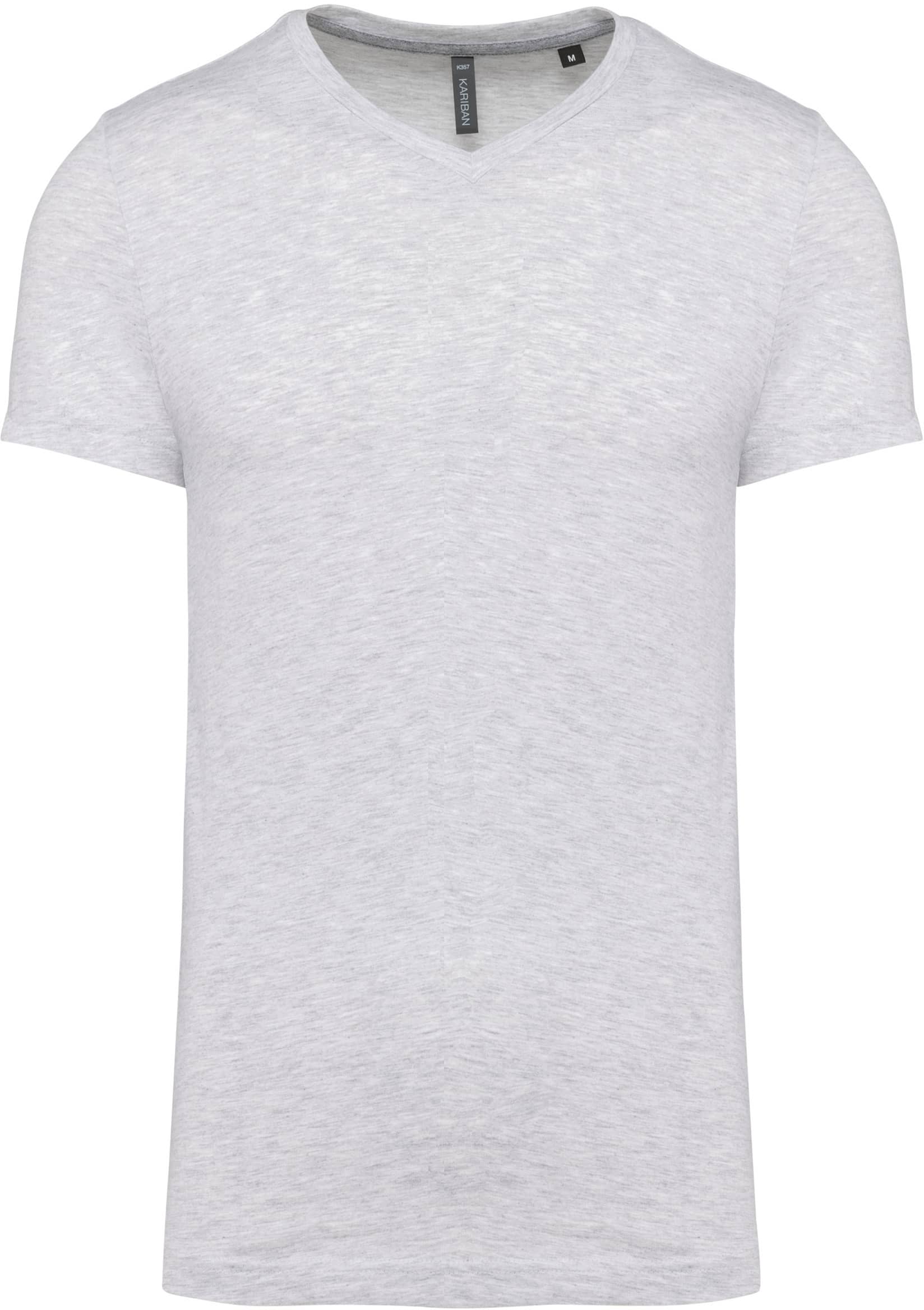Men`s Short-sleeved V-Neck T-Shirt
