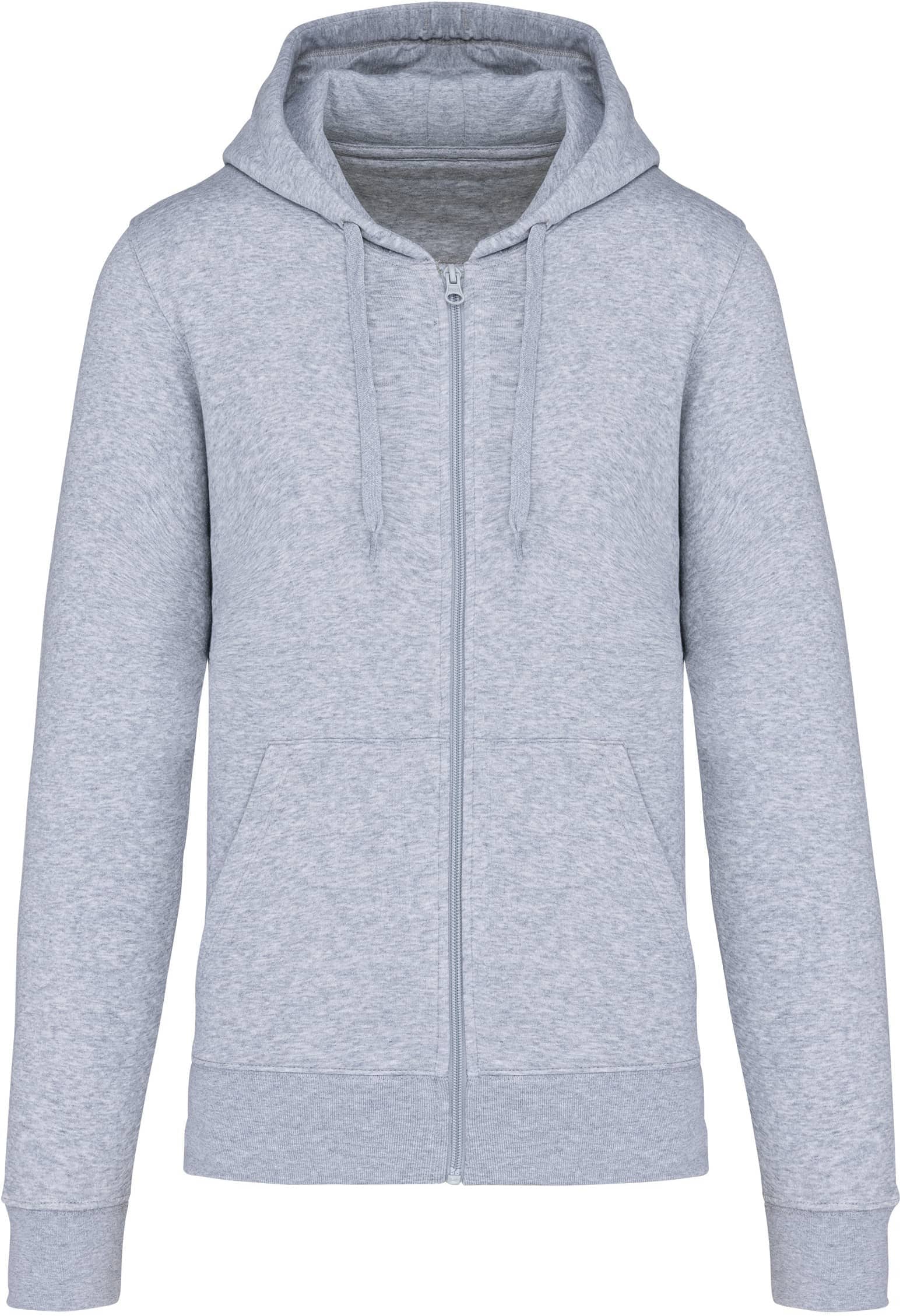 Umweltfreundliches Kapuzensweatshirt mit Reißverschluss Herren