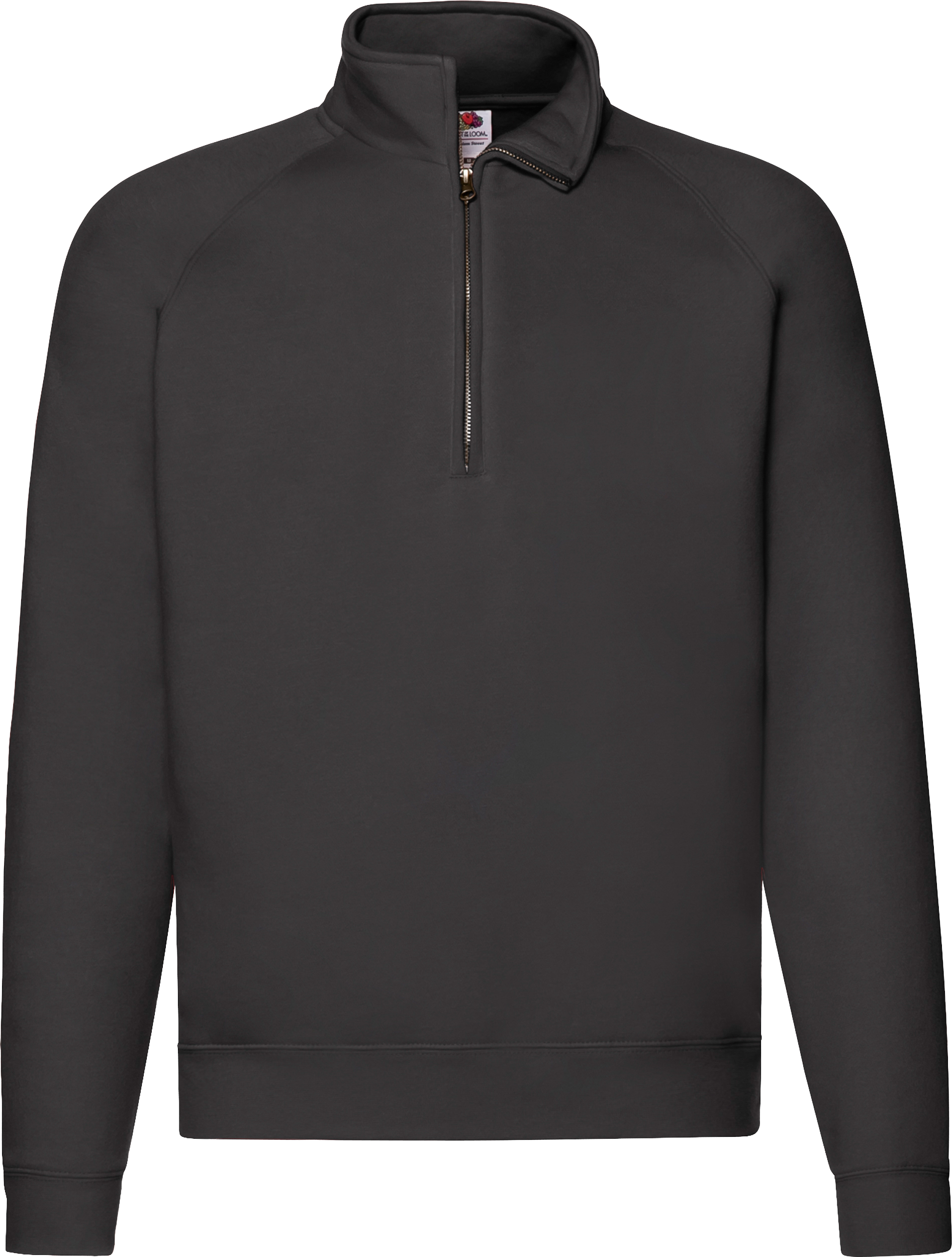 Premium Zip Neck Raglan Sweat