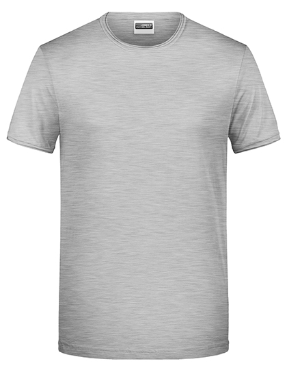 Herren-T-Shirt mit halsfernem Ausschnitt
