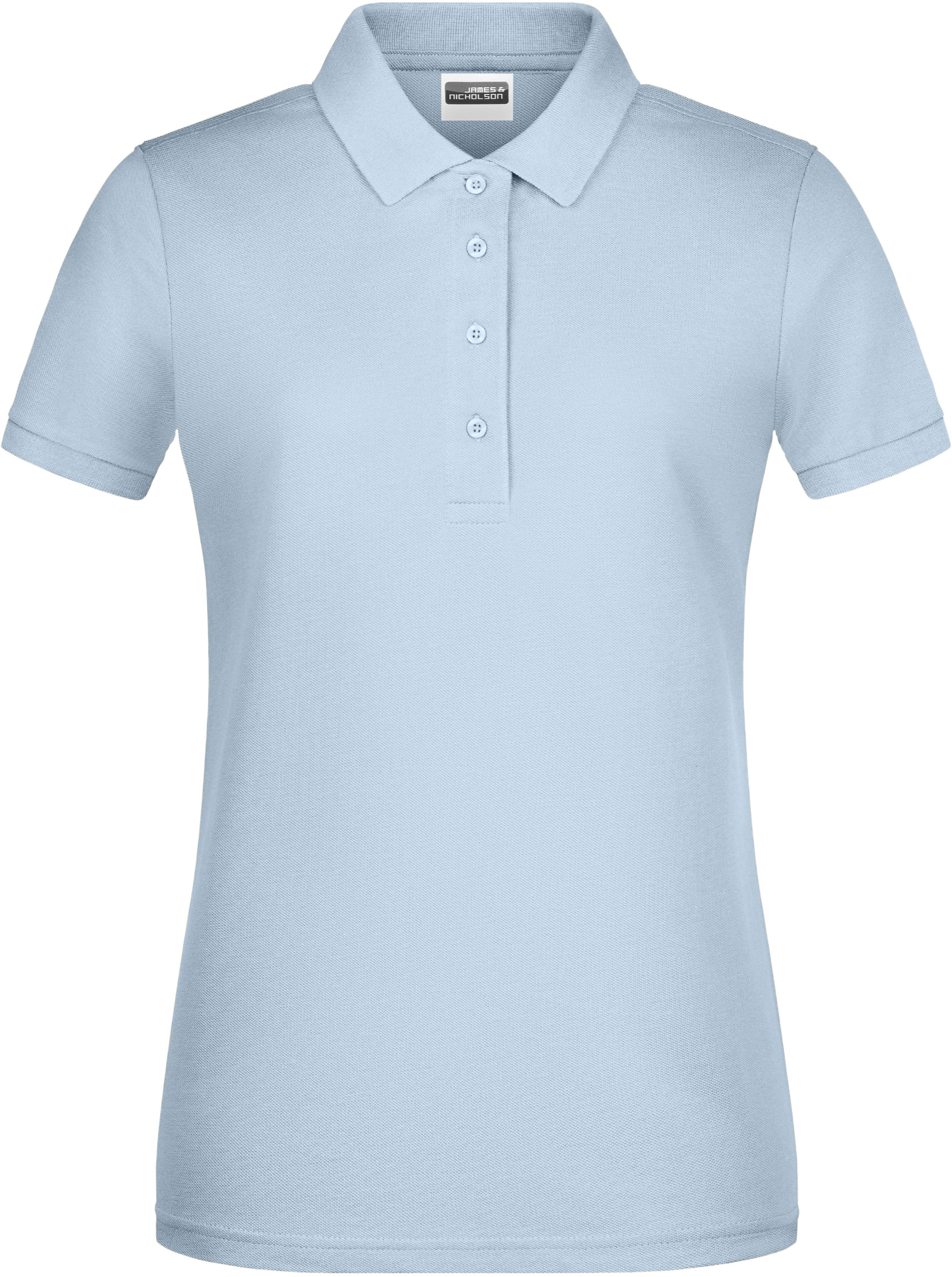 Basic Damen-Poloshirt aus Bio-Baumwolle