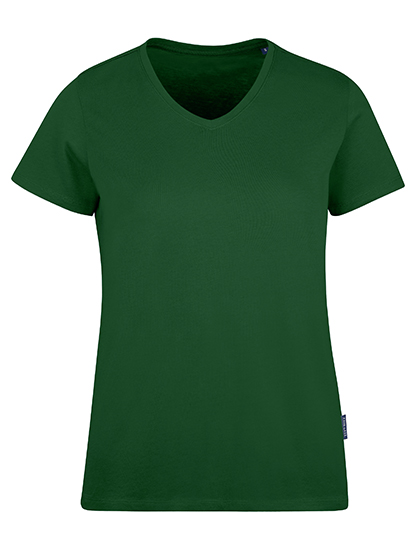 Premium Damen-T-Shirt aus Bio-Baumwolle mit V-Neck