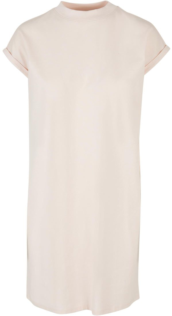 Modisches Kleid mit überschnittenen Schultern