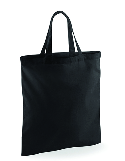 Baumwolltasche mit kurzen Henkeln