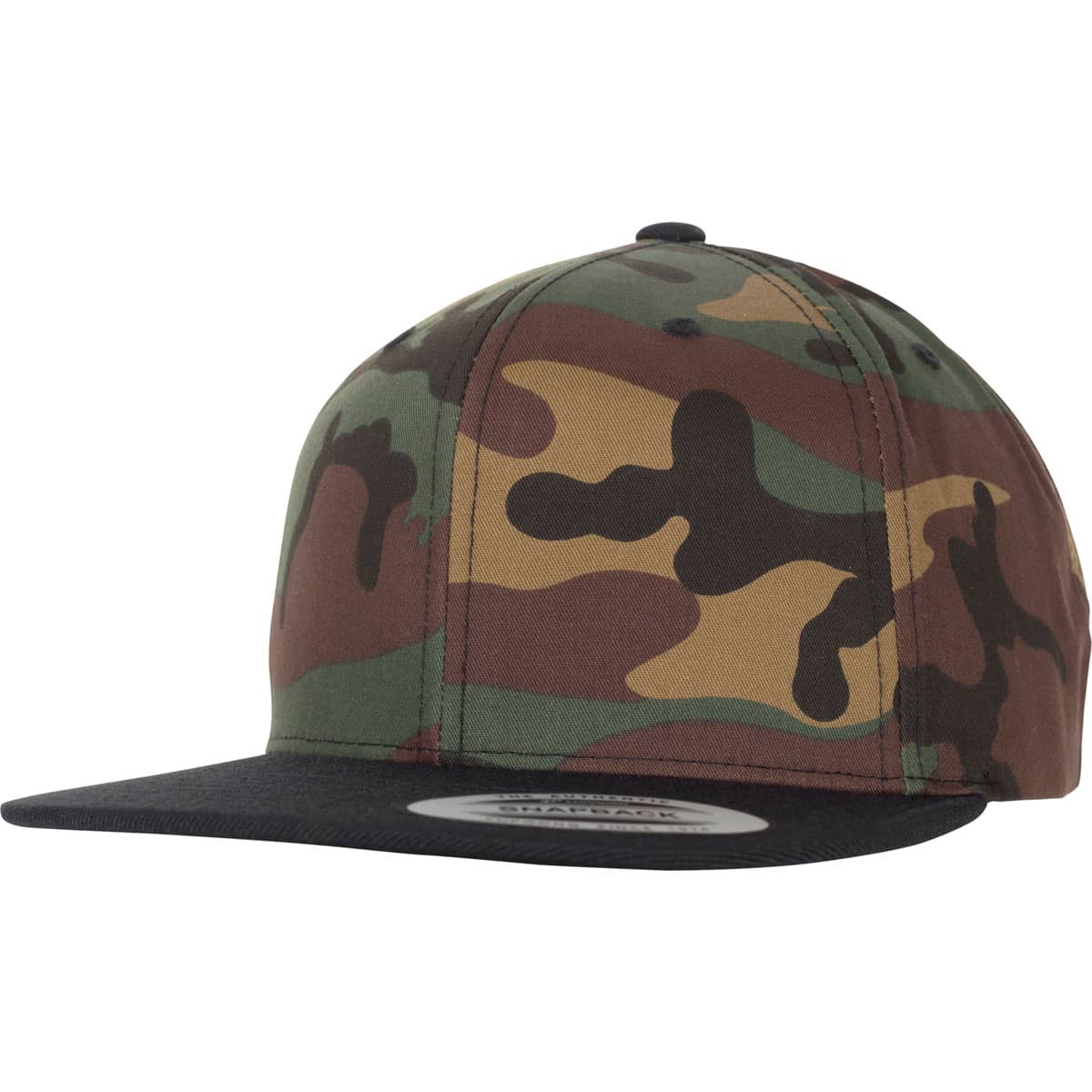 Classic Snapback 2-Tone Camo Cap