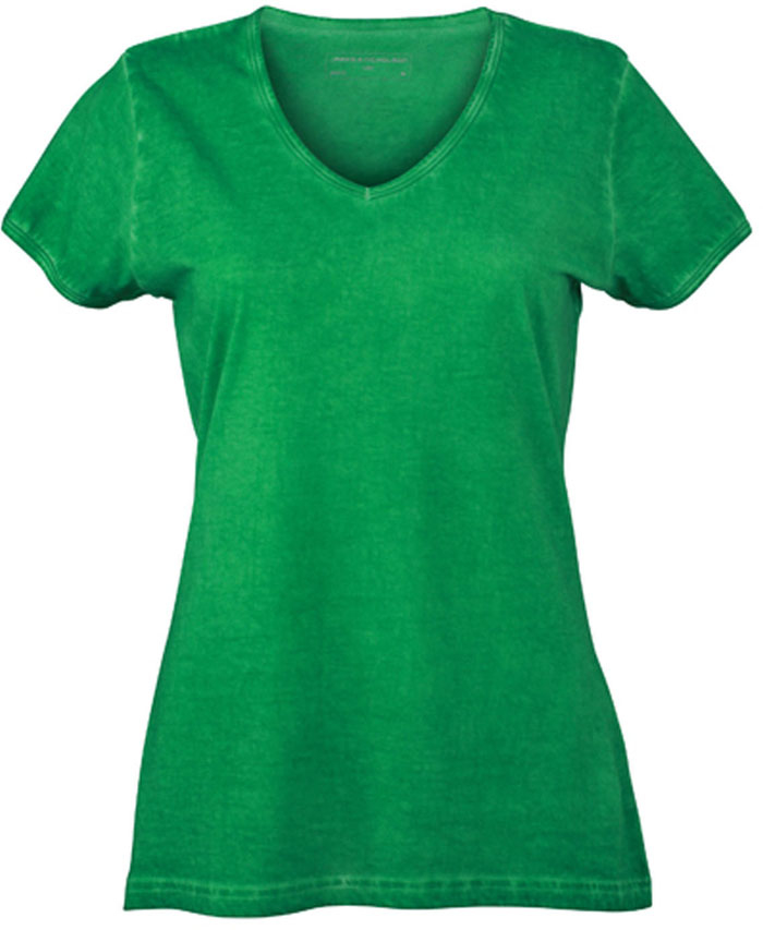 Trendiges Damen-T-Shirt "Gipsy" mit V-Ausschnitt