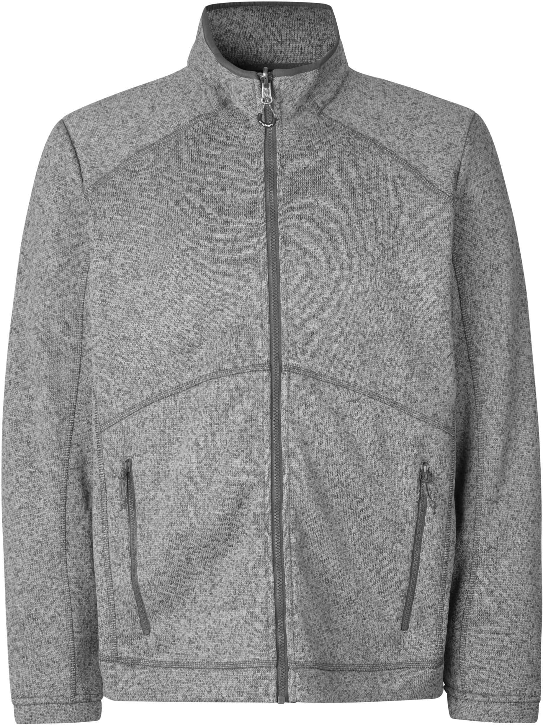 Melange Zip-n-Mix Fleecejacke