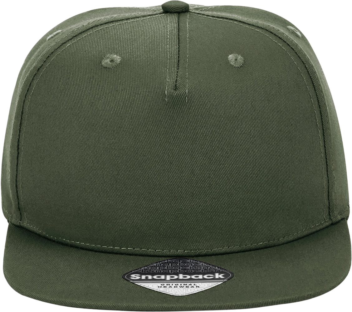 5 Panel Snapback Rapper Cap