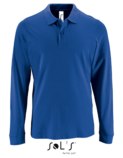 Herren Langarm-Poloshirt "Perfect"