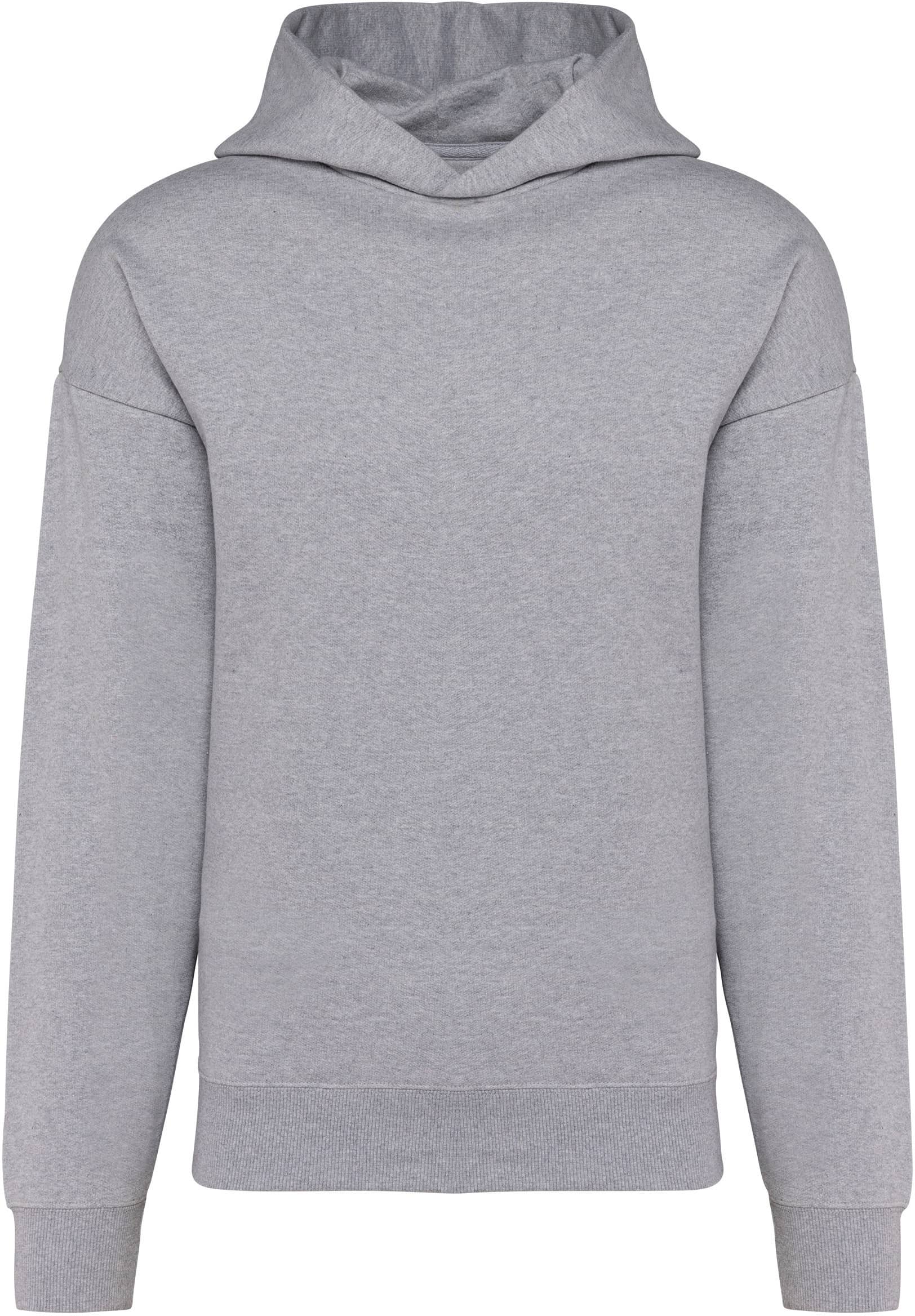 Kapuzensweatshirt aus Molton, Oversize, Unisex