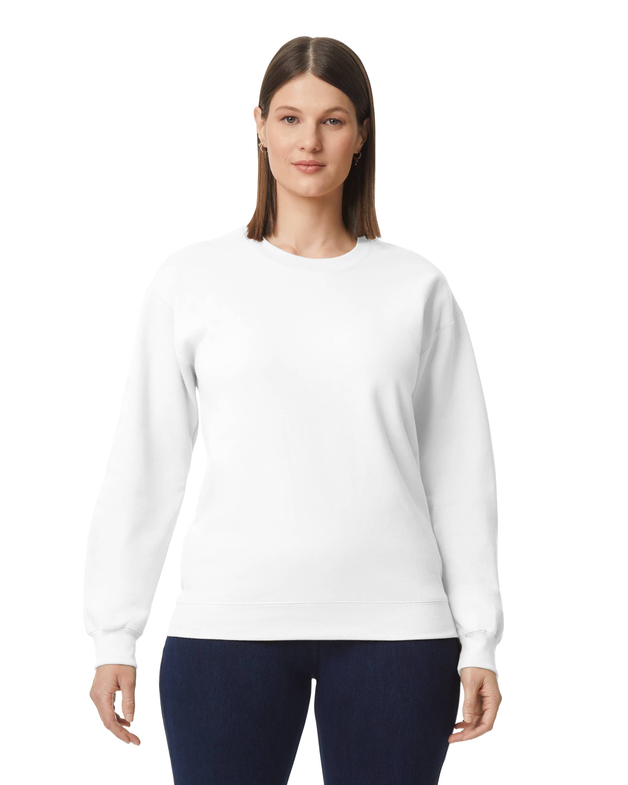 Softstyle® Midweight Fleece Adult Crewneck Sweatshirt