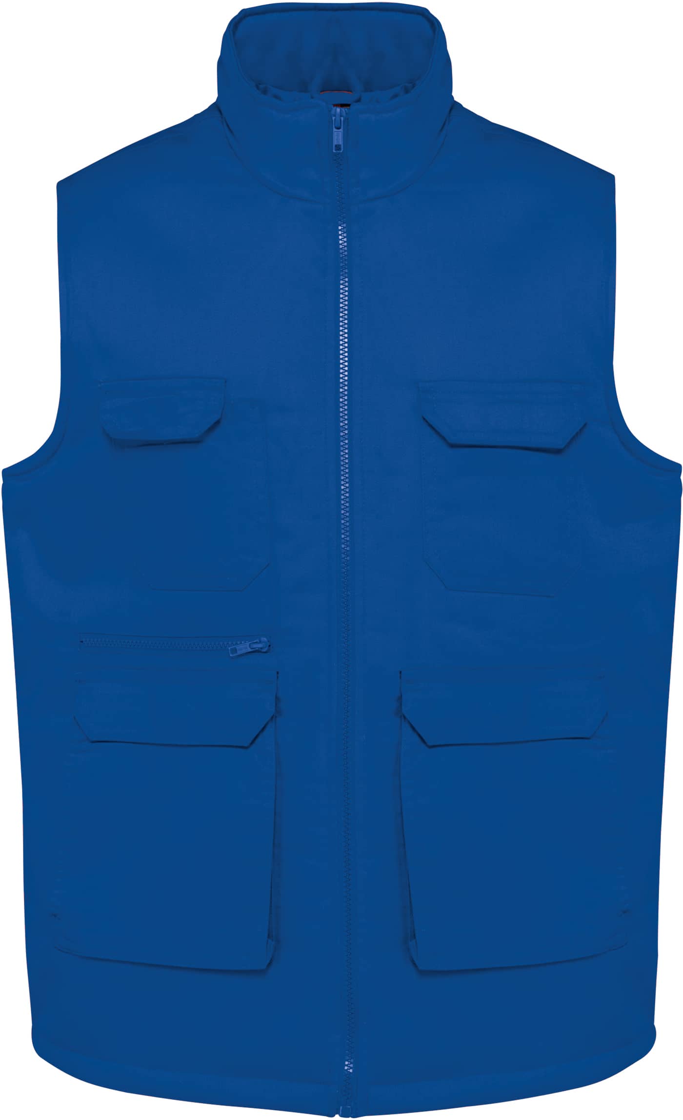 Gefütterte Unisex-Weste aus  Baumwollpolyester 607