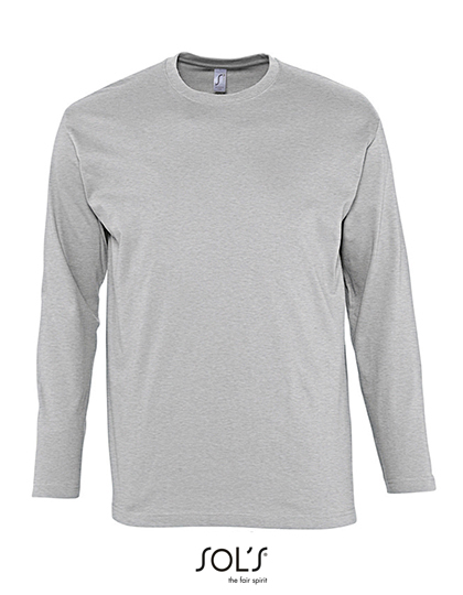Klassisches Basic Herren-Longsleeve "Monarch"