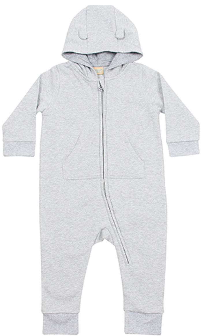 All-In-One-Strampelanzug mit Öhrchenkapuze