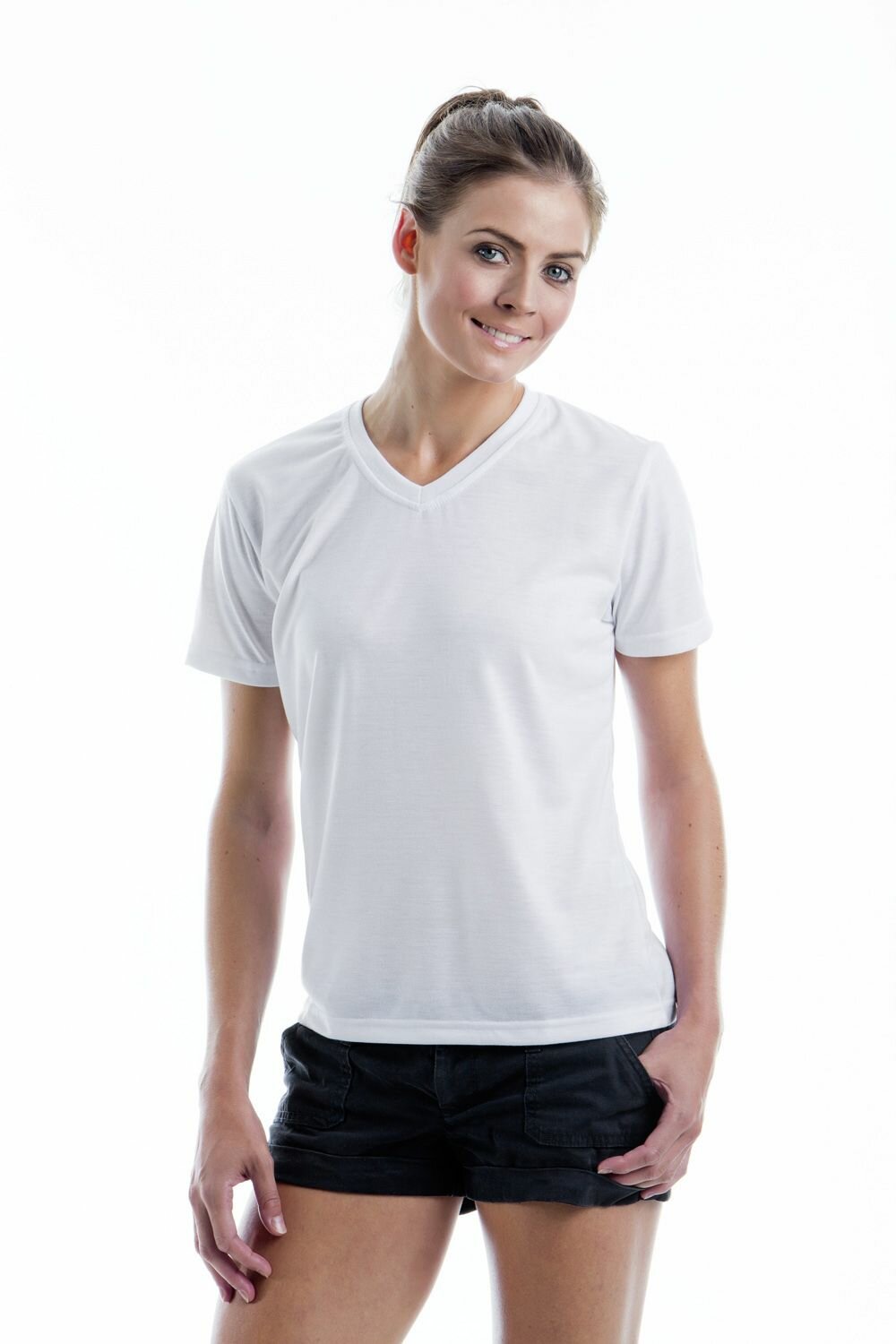 Women´s Subli Plus® V-Neck T-Shirt