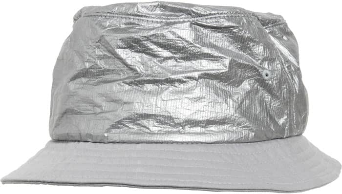 Crinkled Paper Bucket Hat