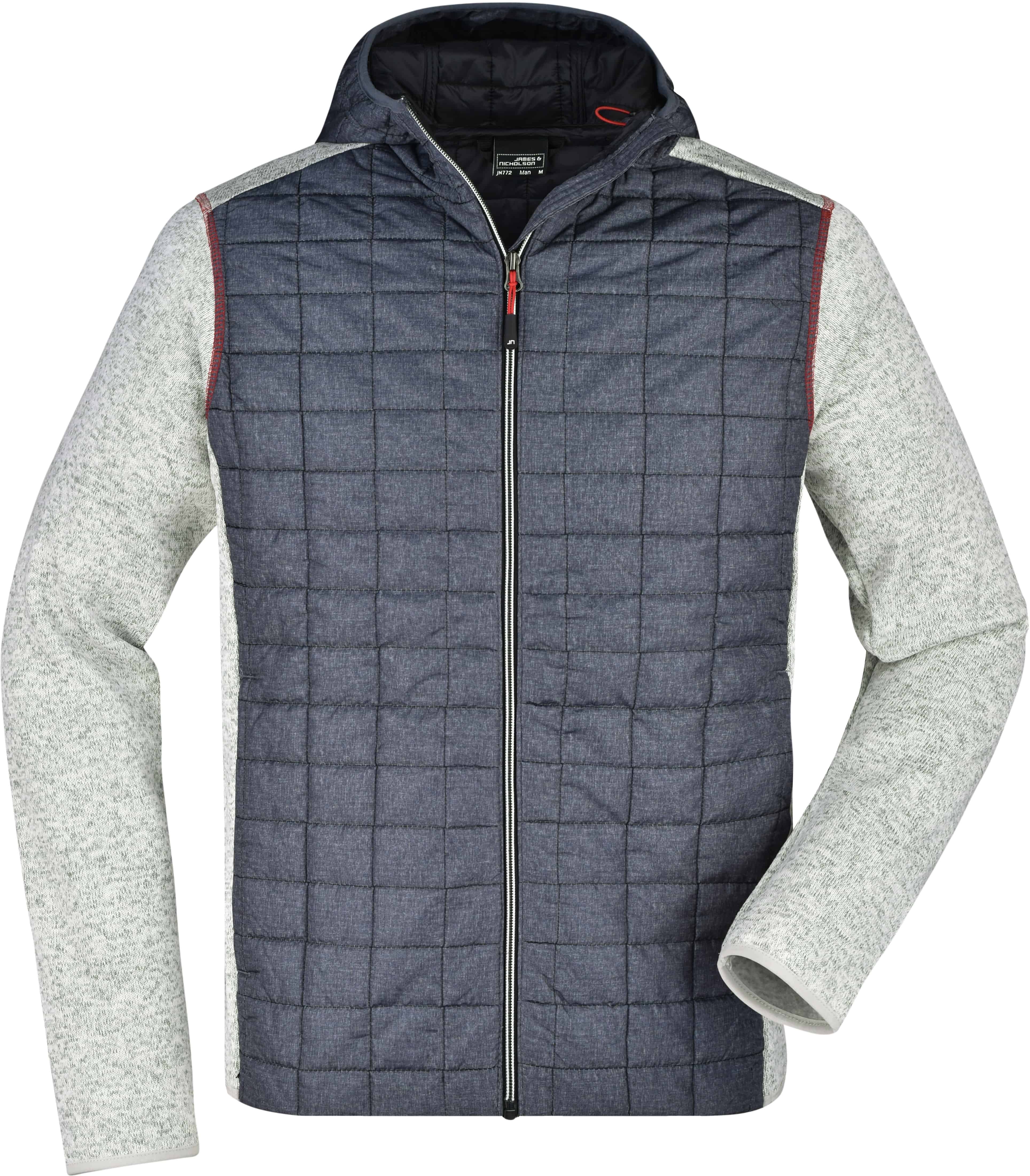 Men´s Knitted Hybrid Jacket