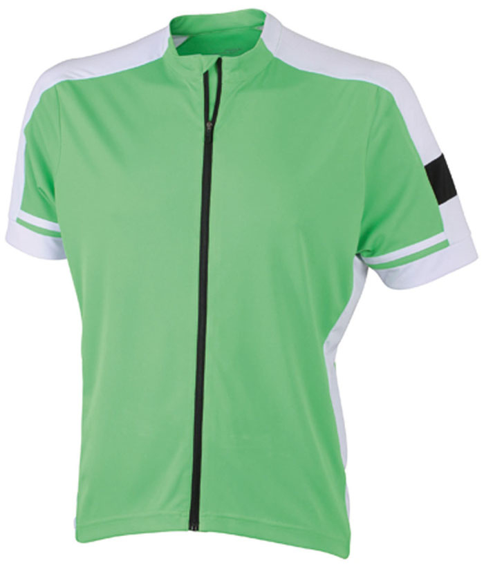 Herren Fahrrad-Shirt "Cooldry" mit Reißverschluss